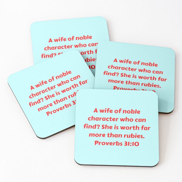 Item preview, Bible Verse Proverbs 31:10 designed and sold by Prayingwarrior.