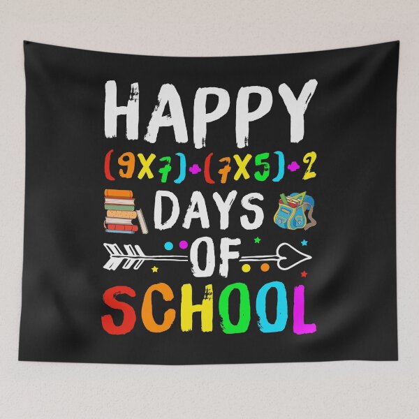Item preview, Happy 100th Day Of School Math Formula Teacher Student designed and sold by coraclr.