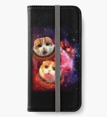 Vinilo o funda para iPhone Waffles el OVNI Cat