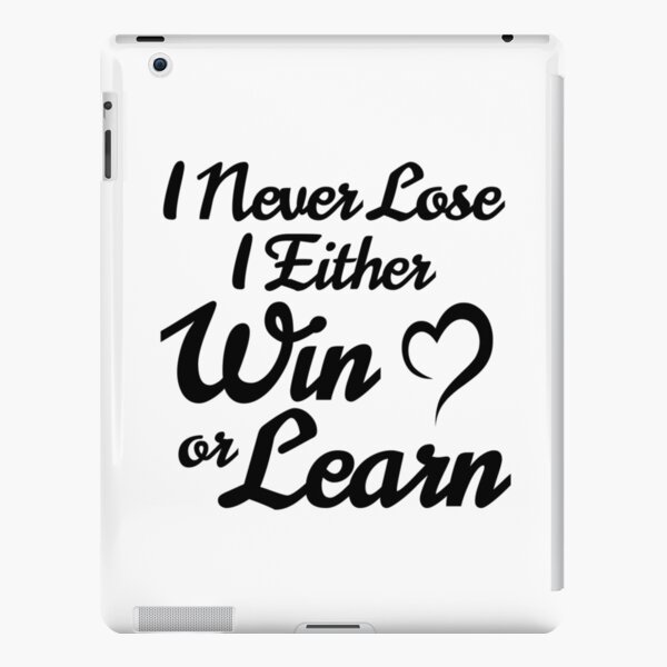 I never Lose Either i win or i learn Cool Chess Lover Art For Men