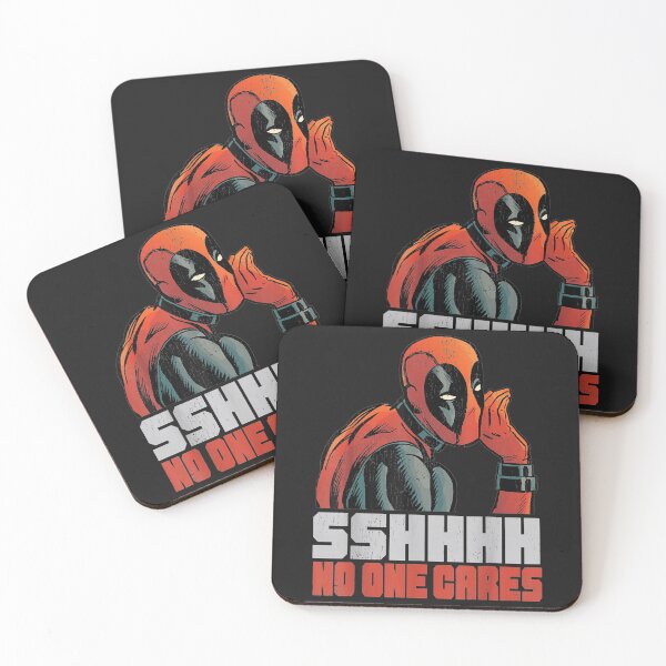 Item preview, Marvel.Deadpoolzz SSHHHH No One Cares Whisper designed and sold by zaidnoximan.