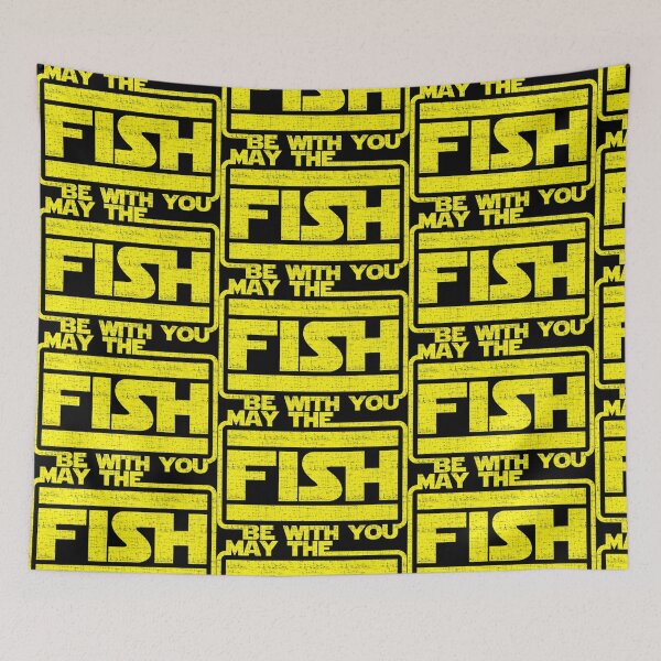 Item preview, May the fish be with you designed and sold by FishingVibez.