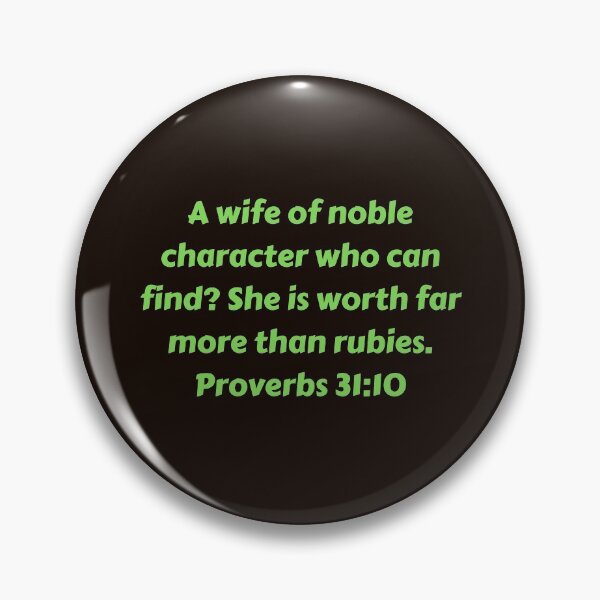 Item preview, Bible Verse Proverbs 31:10 designed and sold by Prayingwarrior.