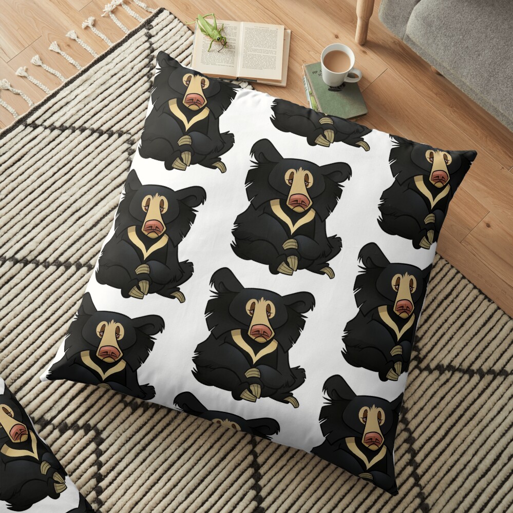 Sloth Bear Floor Pillow