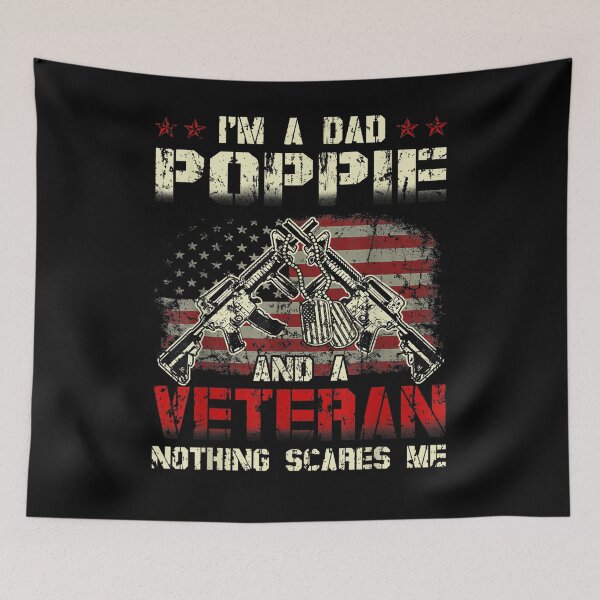 Item preview, Hombres, soy un papá Poppie y un veterano, la mejor amapola de todos los tiempos designed and sold by jerrie9.