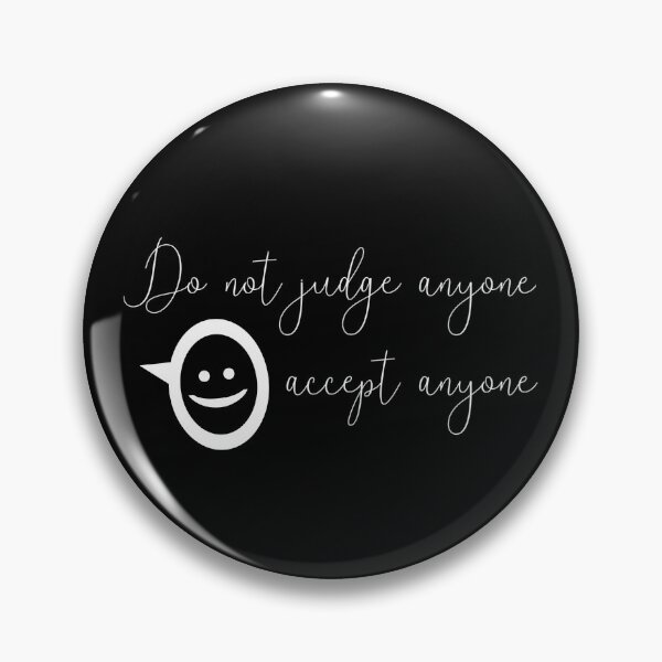 Item preview, Don't judge, accept everyone designed and sold by emm-j.