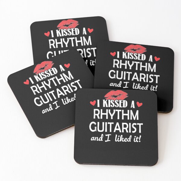 Item preview, I Kissed A Rhythm Guitarist Design Married Dating Anniversa  designed and sold by jerrie9.