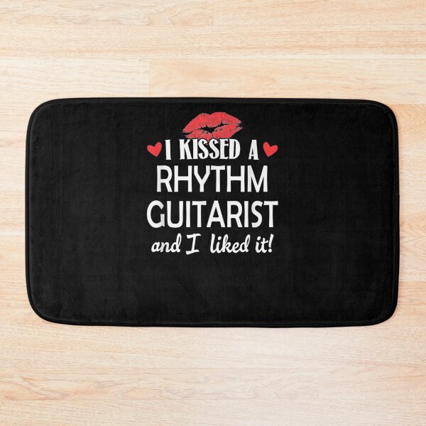 Item preview, I Kissed A Rhythm Guitarist Design Married Dating Anniversa  designed and sold by jerrie9.