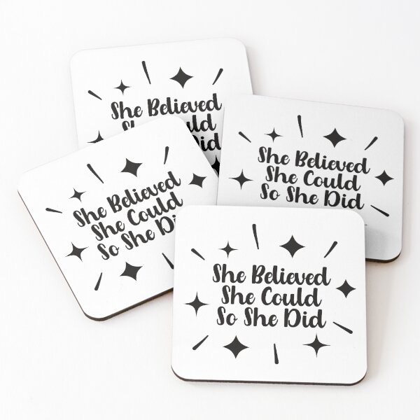 Item preview, She believed She Could So She Did designed and sold by LaawoopX.