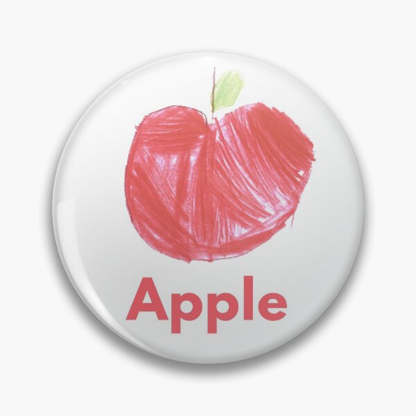 Item preview, Apple kids pencil drawing designed and sold by PeacePluss.