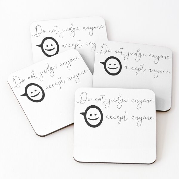 Item preview, Don't judge, accept everyone designed and sold by emm-j.