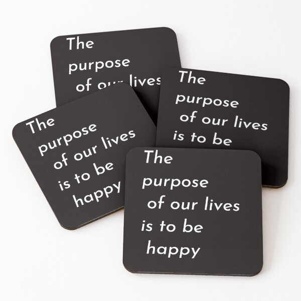 Item preview, The purpose of our lives is to be happy designed and sold by Youssefone.