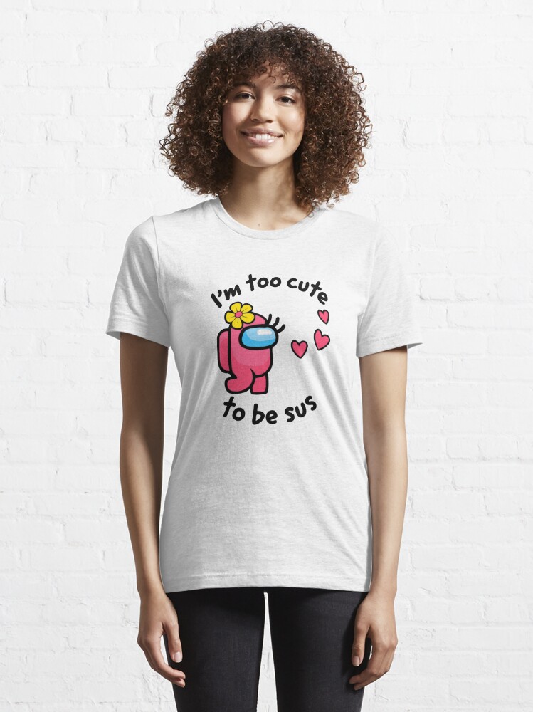 Miami Heat NBA Basketball Among Us I Am Too Cute To Be Sus Youth T-Shirt