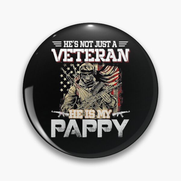 Artikelvorschau, Er ist nicht nur ein Veteran, er ist meine Pappy American Flag entworfen und verkauft von laurader.