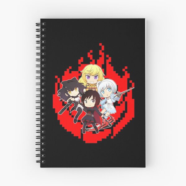 Item preview, Fire Ruby Weiss Blake Yang girls RWBY  designed and sold by SmithMicaela.