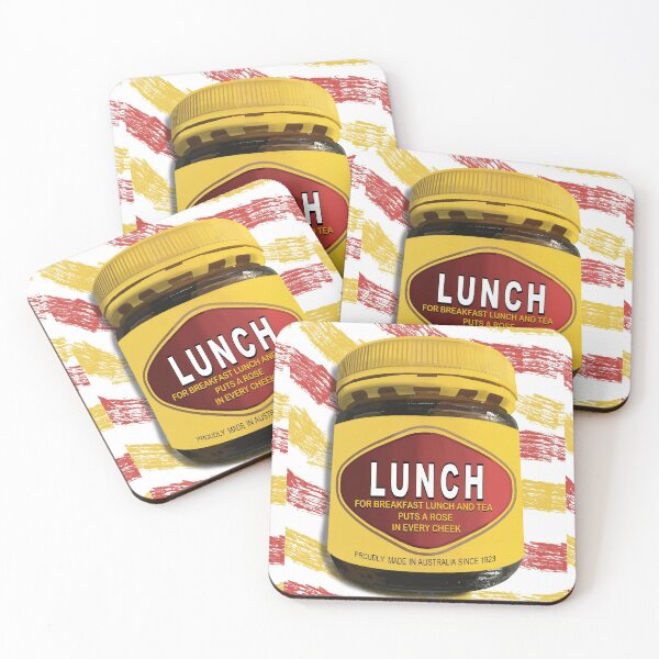 Artikelvorschau, Australiana Pop Art Mittagessen auf Sandwich entworfen und verkauft von joanstratton.