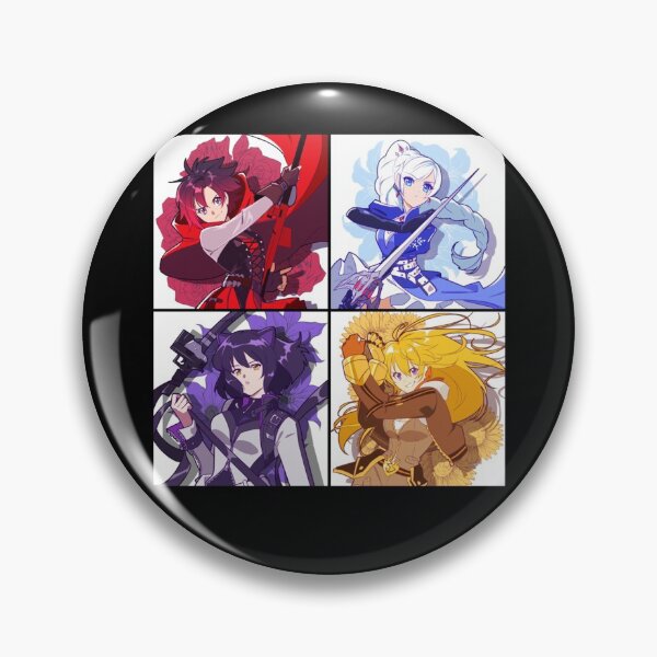 Item preview, Four beautiful girls from RWBY anime fantasy designed and sold by SmithMicaela.