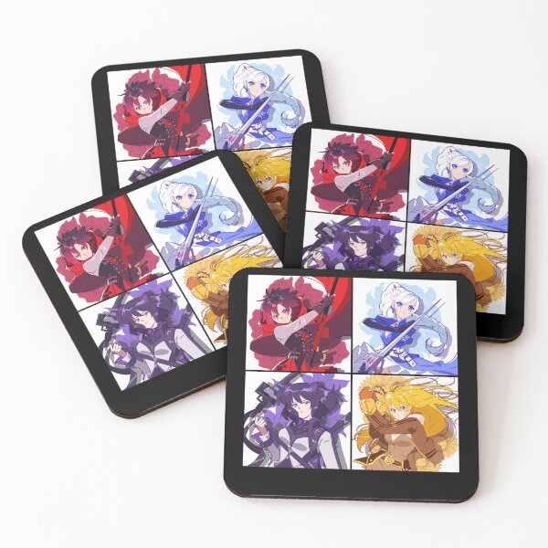 Item preview, Four beautiful girls from RWBY anime fantasy designed and sold by SmithMicaela.