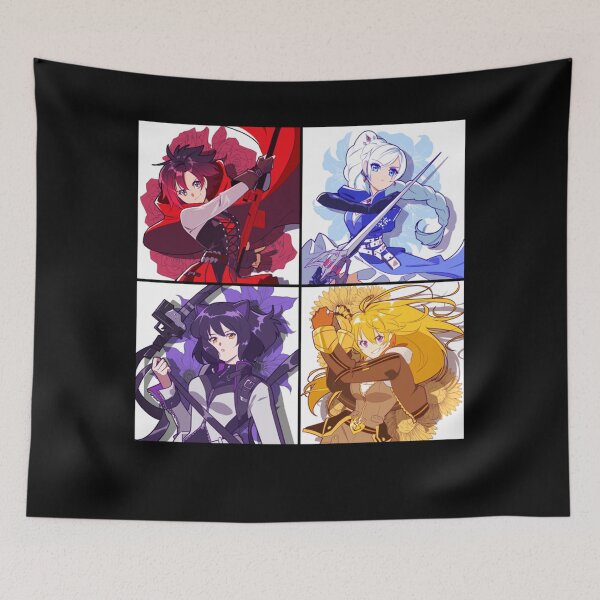 Item preview, Four beautiful girls from RWBY anime fantasy designed and sold by SmithMicaela.