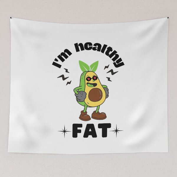 Item preview, i'm a healthy fat designed and sold by Artsy Aura ⭐⭐⭐⭐⭐  .