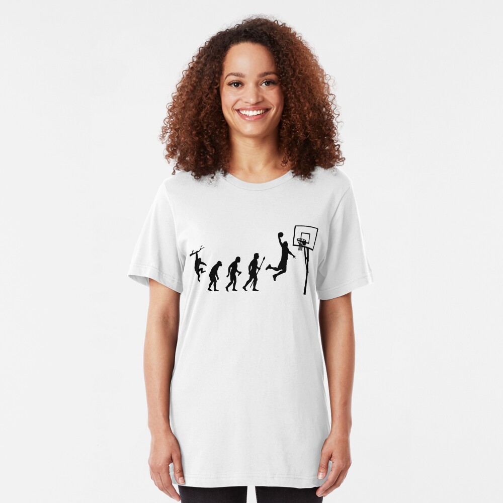 Basketball Evolution Slim Fit T-Shirt