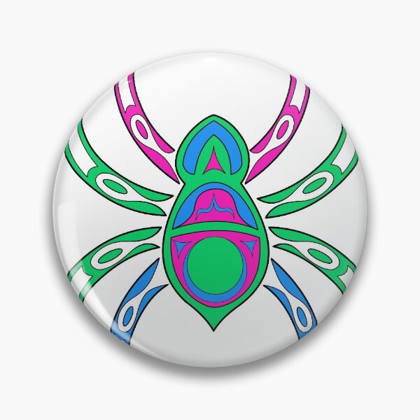 Item preview, Asabikeshiinh (spider) Polysexual Pride designed and sold by KendraHowland.