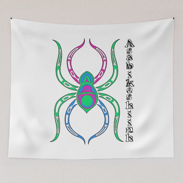 Item preview, Asabikeshiinh (spider) Polysexual Pride designed and sold by KendraHowland.