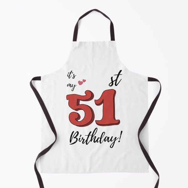 Item preview, It's My 51st Birthday quote designed and sold by WayneTower.