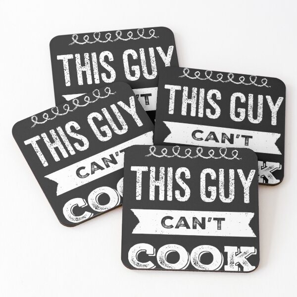Item preview, This guy can't cook white designed and sold by 2Cheesy4U.