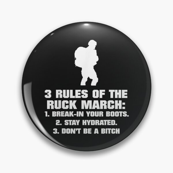 Item preview, 3 Rules Of The Ruck March Break In Your Boots Stay Hydrated designed and sold by coraclr.
