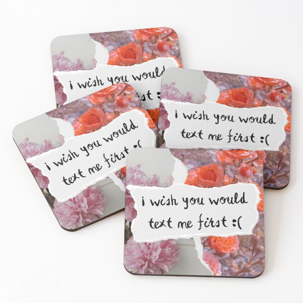 Item preview, i wish you would text me first aesthetic design  designed and sold by Phiiilo.