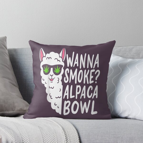 Item preview, Wanna Smoke Alpaca Bowl designed and sold by RobertVandivier.