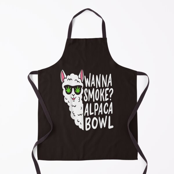 Item preview, Wanna Smoke Alpaca Bowl designed and sold by RobertVandivier.