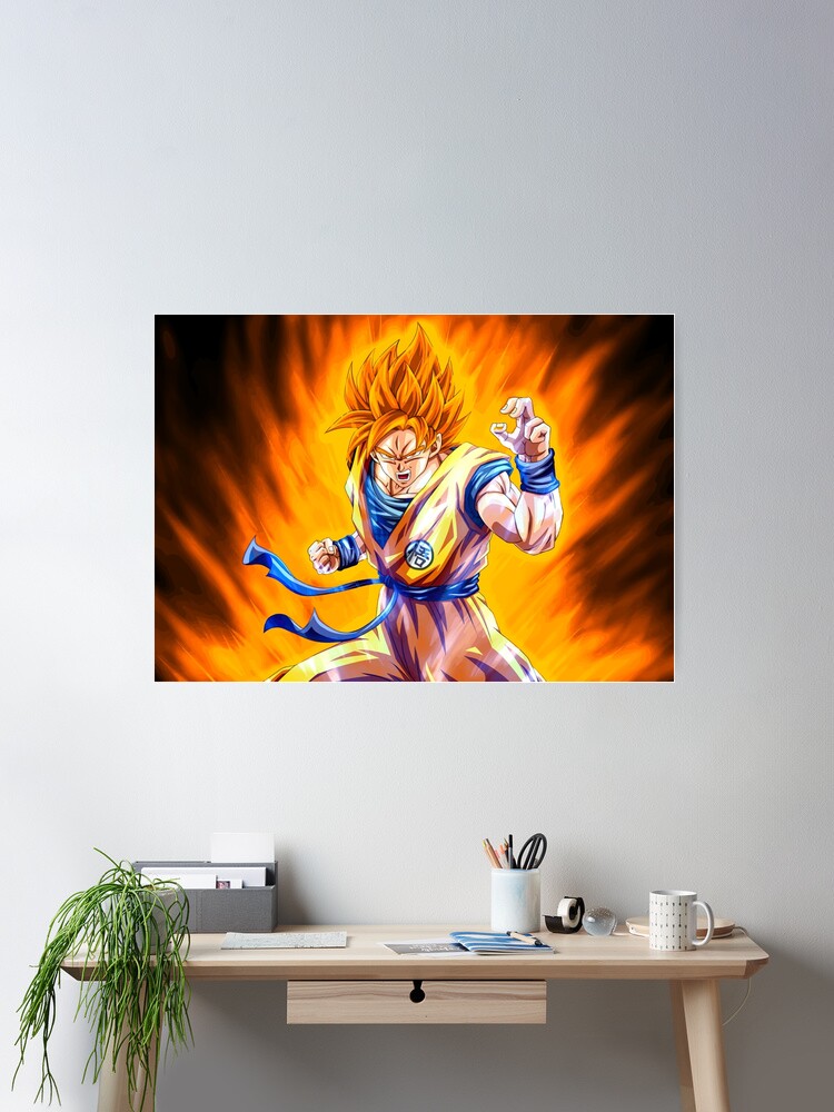 Super saiyan 2  Poster for Sale by Paari Angel