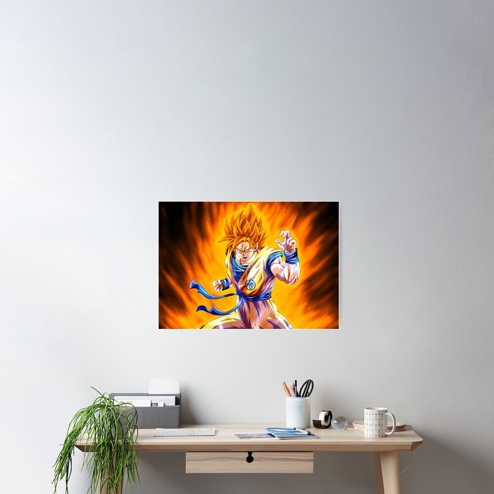 Super saiyan 2  Poster for Sale by Paari Angel