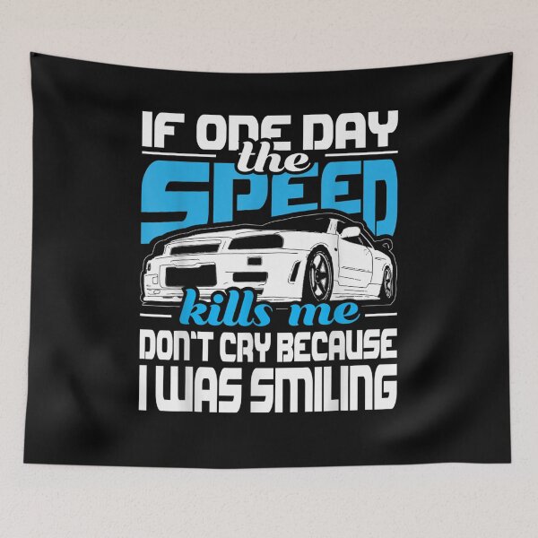 Item preview, If One Day The Speed Kills Me Race Car Enthusiast  designed and sold by jerrie9.