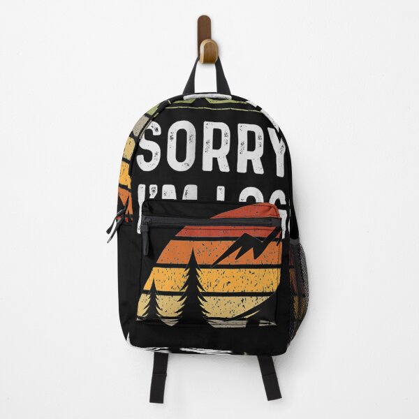 Item preview, Retro Cabin Life Camping Sorry I Can't I'm Logged Out designed and sold by laurader.