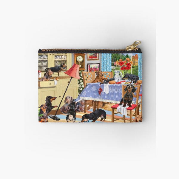 Item preview, Dachshunds Playing In The Room designed and sold by Clitus.