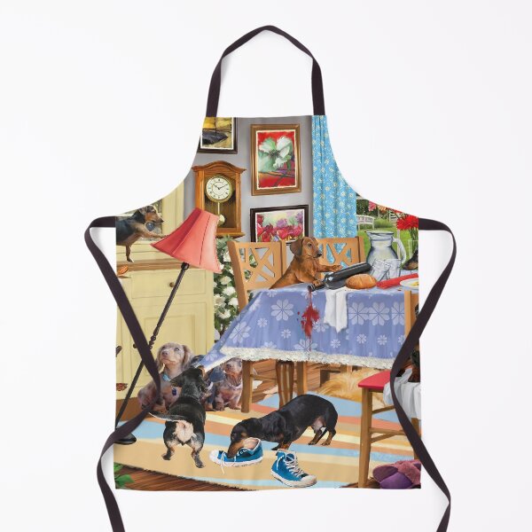 Item preview, Dachshunds Playing In The Room designed and sold by Clitus.