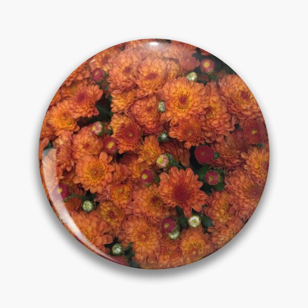 Item preview, Orange Mum Chrysanthemum designed and sold by Candace Offman.