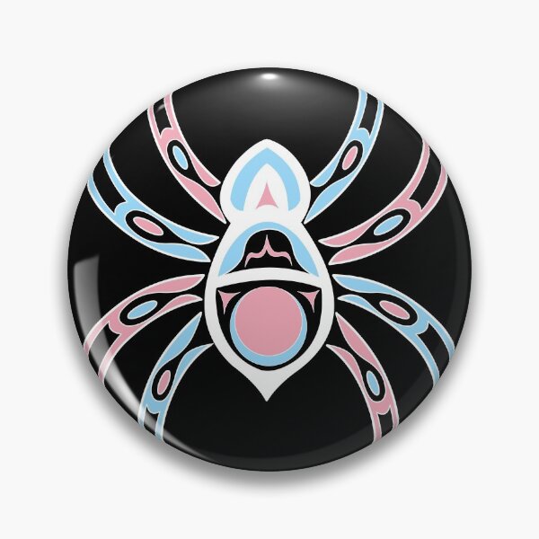 Item preview, Asabikeshiinh (spider) Transgender Pride designed and sold by KendraHowland.