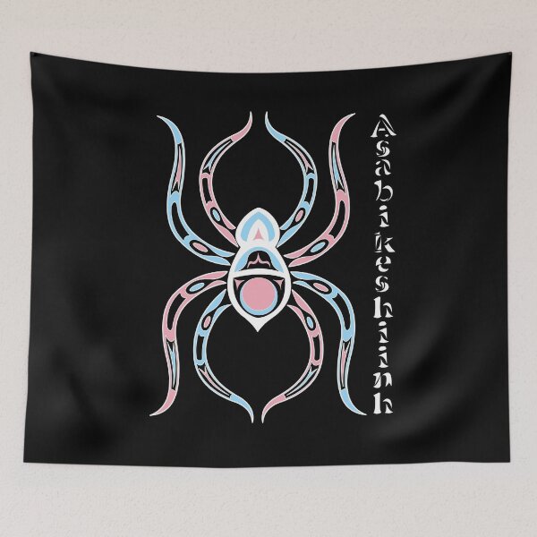 Item preview, Asabikeshiinh (spider) Transgender Pride designed and sold by KendraHowland.