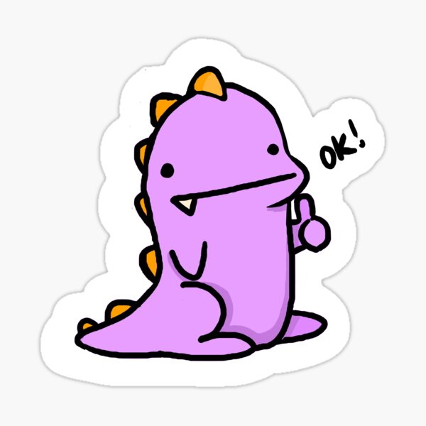 Okay Dino! Sticker