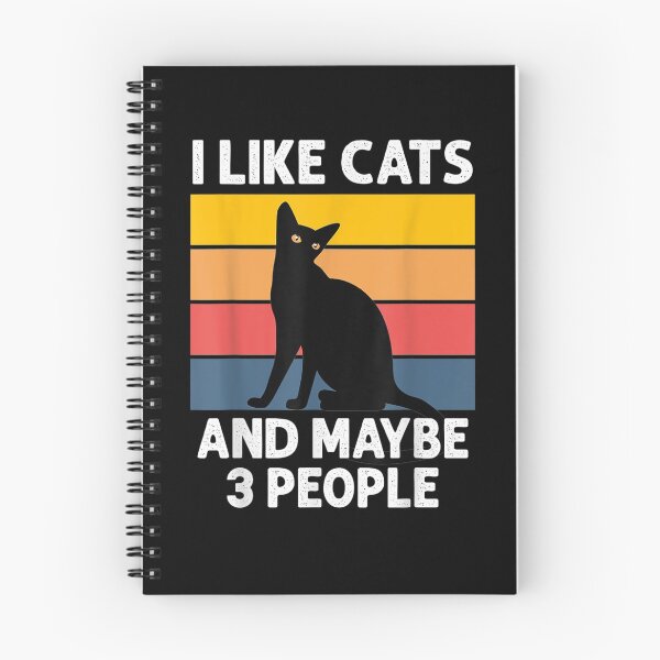 Item preview, I Like Cats And Maybe 3 People Cat Funny Cat  designed and sold by laurader.