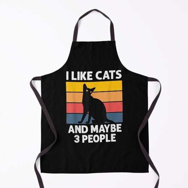 Item preview, I Like Cats And Maybe 3 People Cat Funny Cat designed and sold by laurader.