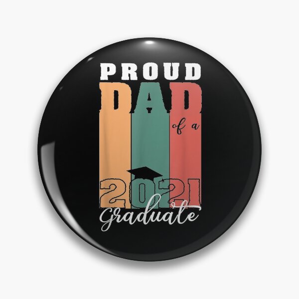 Item preview, Vintage Proud Dad Of A Class Of 2021 Graduate Senior  designed and sold by jerrie9.