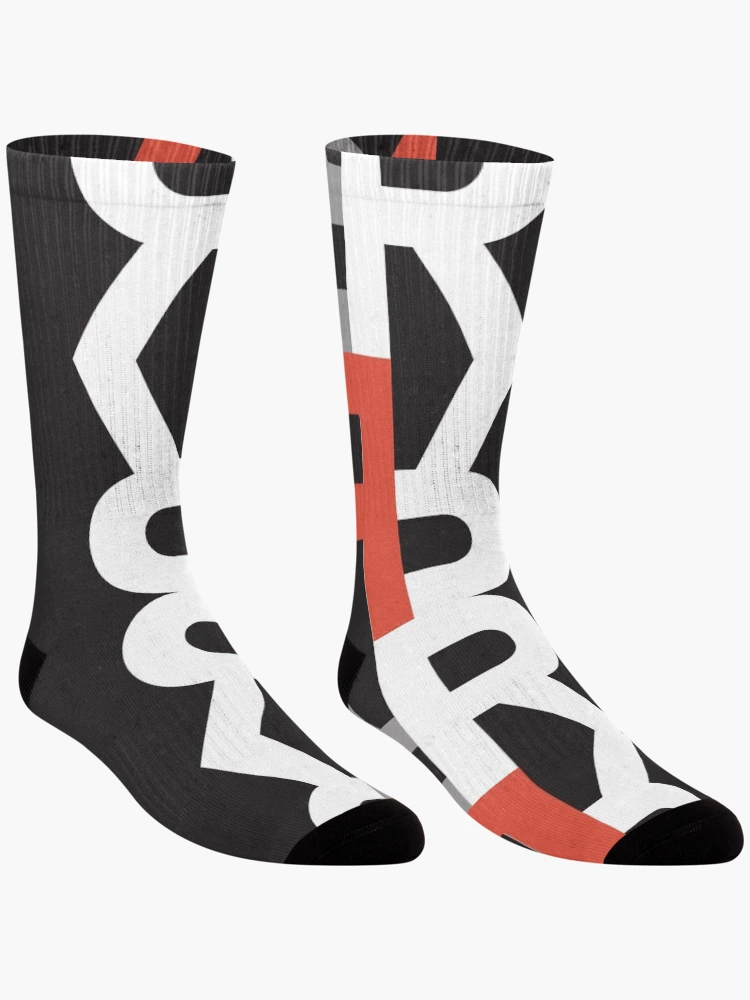 Thumbnail 3 of 5, Socks, Letter R Names designed and sold by HGEEK.