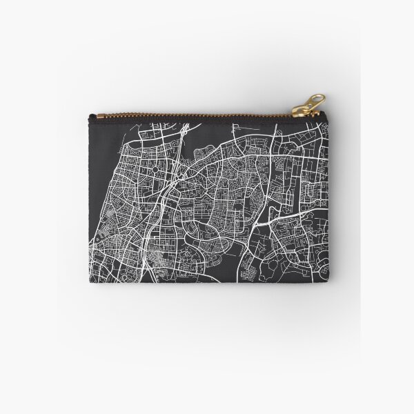 Item preview, Tel Aviv Map, Israel - Gray designed and sold by MainStreetMaps.