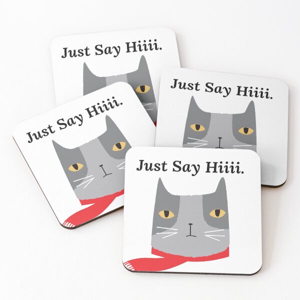 Item preview, Say Hii Cat designed and sold by Simple2simple.