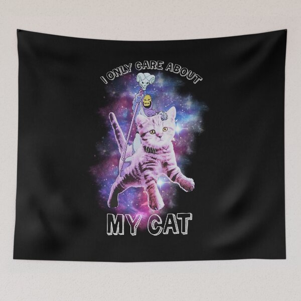 Item preview, I only care about my cat designed and sold by BRLPAC.